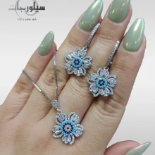 نیم ست نقره کد WS01056