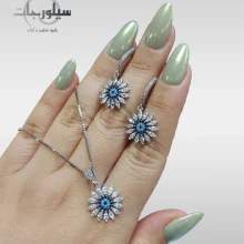 نیم ست نقره کد WS01058