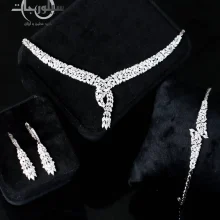 ست نقره زنانه کد WS01072