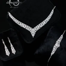 ست نقره زنانه کد WS01073