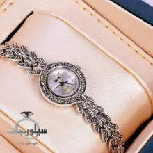 ساعت نقره زنانه کد WT01012