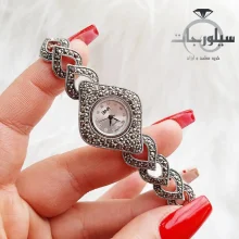 ساعت نقره زنانه کد WT01018