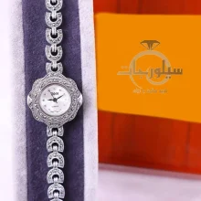 ساعت نقره زنانه کد WT01020