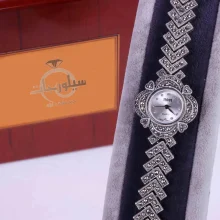 ساعت نقره زنانه کد WT01023
