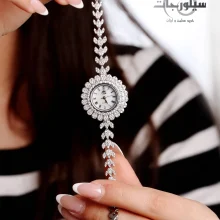 ساعت نقره زنانه کد WT01029