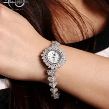 ساعت نقره زنانه کد WT01031