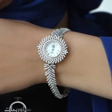 ساعت نقره زنانه کد WT01036