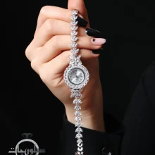 ساعت نقره زنانه کد WT01037