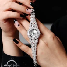 ساعت نقره زنانه کد WT01039