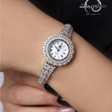 ساعت نقره زنانه کد WT01046